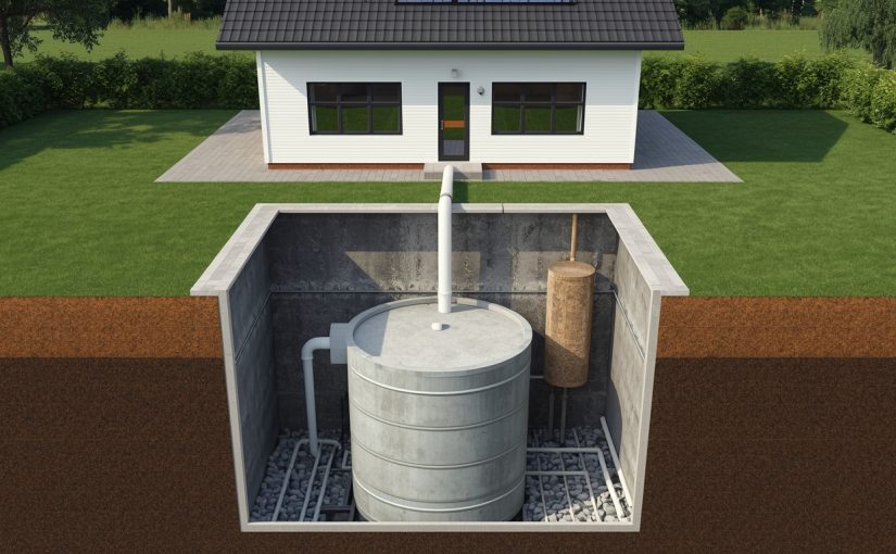 Praktyczny poradnik dotyczący świadomego wyboru, montażu oraz bezpiecznej obsługi szamba betonowego